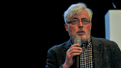 Campus Innovation 2016 & Konferenztag Digitalisierung von Lehren und Lernen Prof. Dr. Martin Gennis bei der Moderation