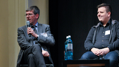 Campus Innovation 2016 & Konferenztag Digitalisierung von Lehren und Lernen Podiumsgespräch: Prof. Dr. Michael Jäckel und Michael Schema