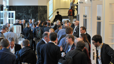 Campus Innovation 2016 & Konferenztag Digitalisierung von Lehren und Lernen Teilnehmende in der Pause